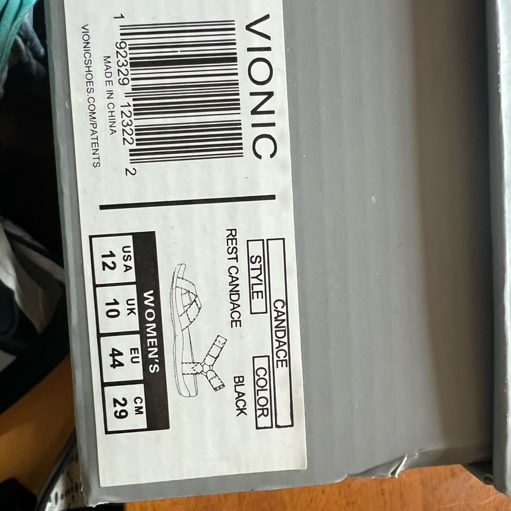 Vionic Black Sandals for Women - Picture 4 of 4